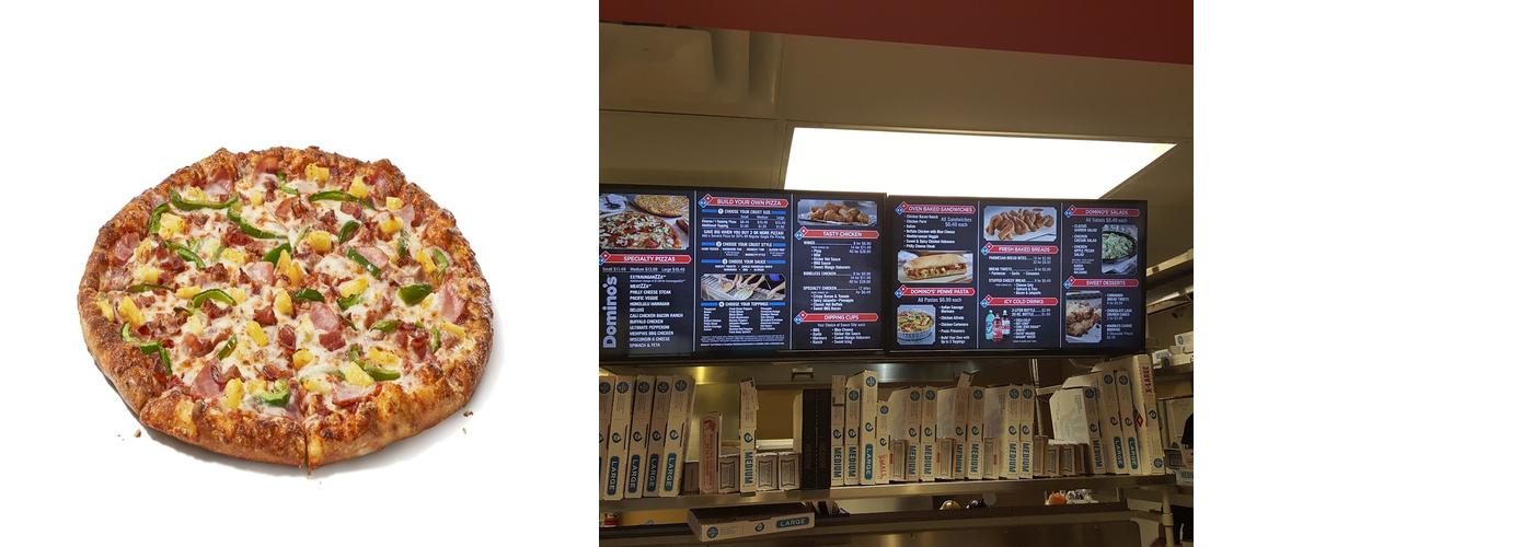 Domino's Pizza Menu