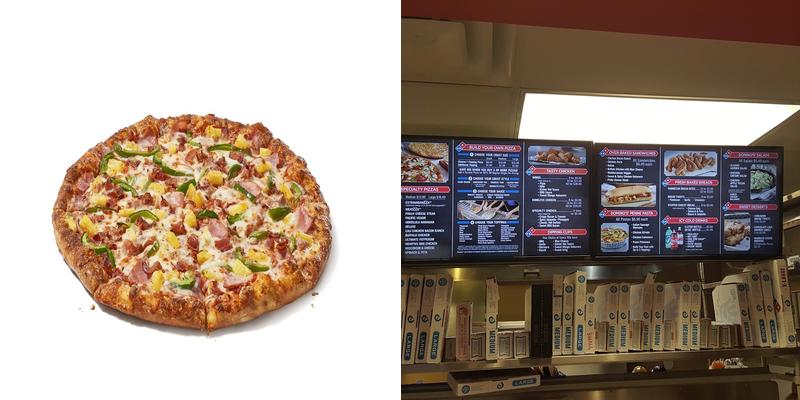 Domino's Pizza Menu