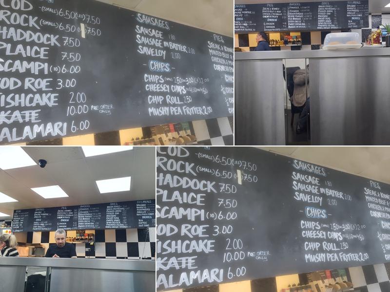 Kings Fish Bar & Restaurant Menu