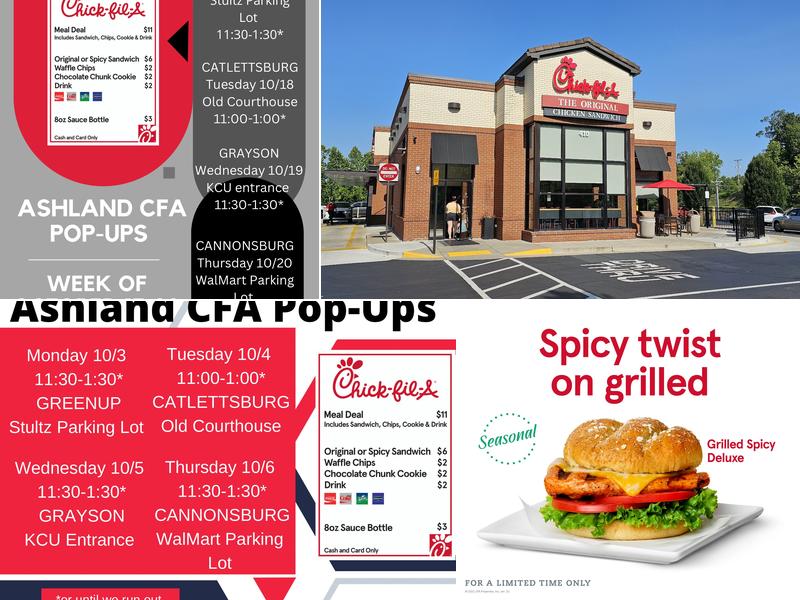 Chick-fil-A Menu