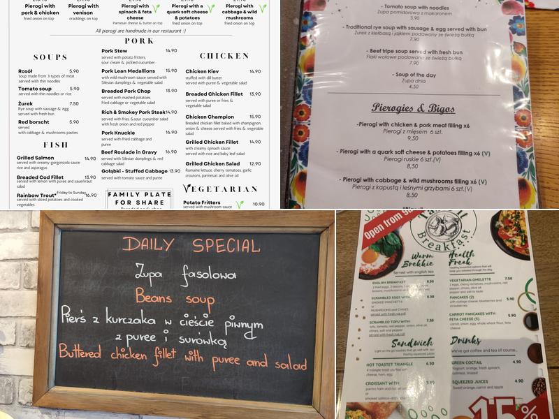 Taste it Polish Restaurant Menu