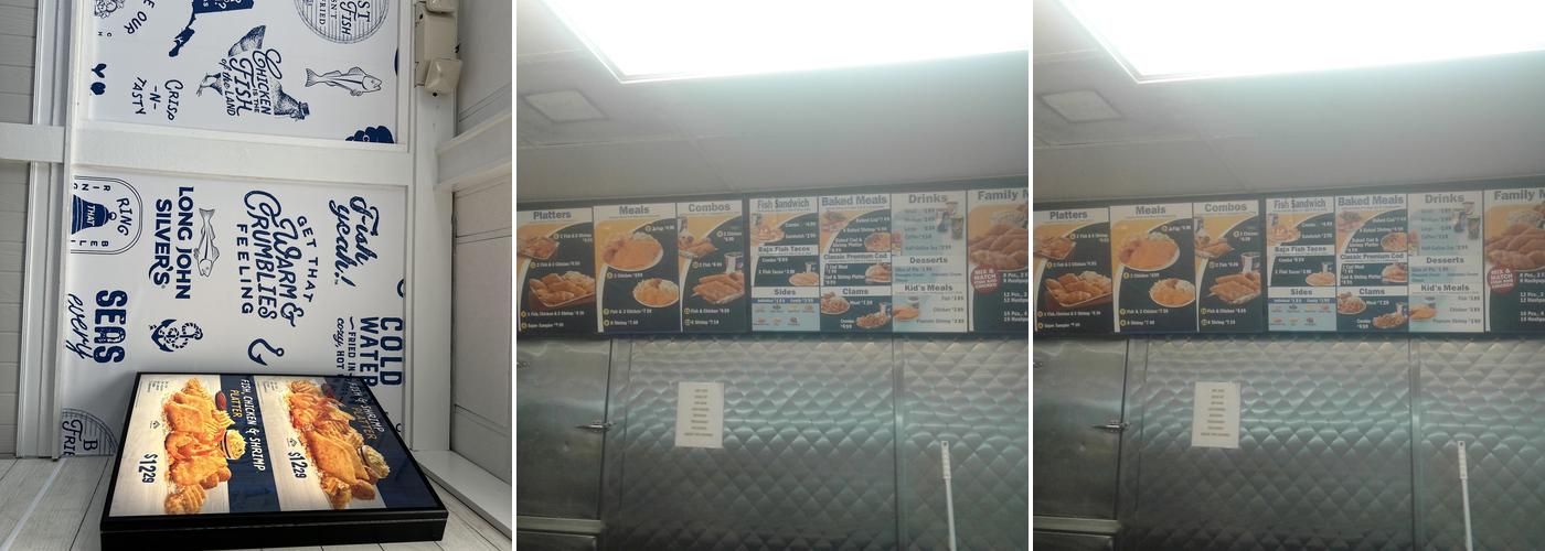 Long John Silver's Menu