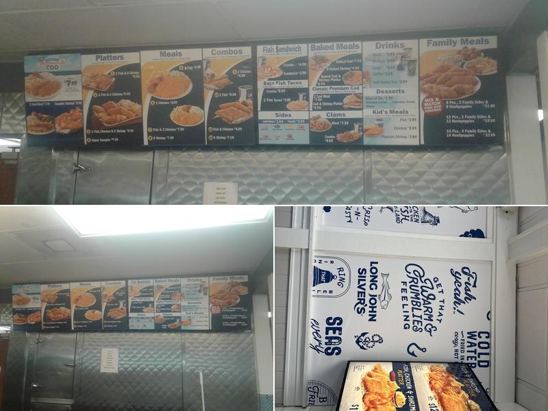 Long John Silver's Menu