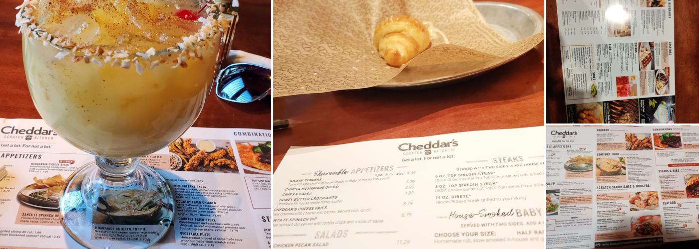 Cheddar's Scratch Kitchen Menu