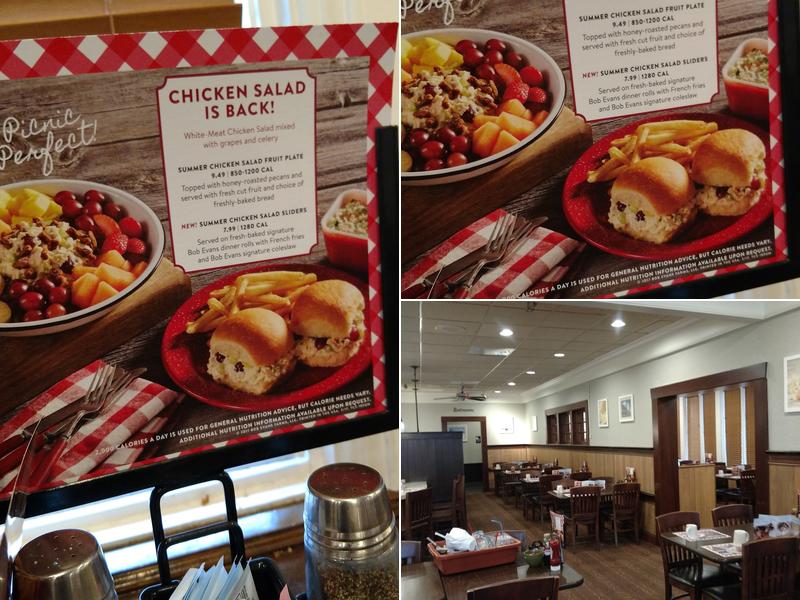 Bob Evans Menu