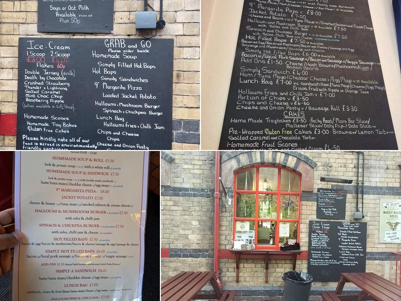 Station Tea Room Menu