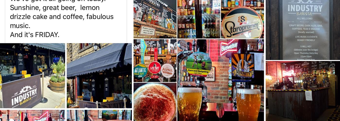 Industry Barista Menu