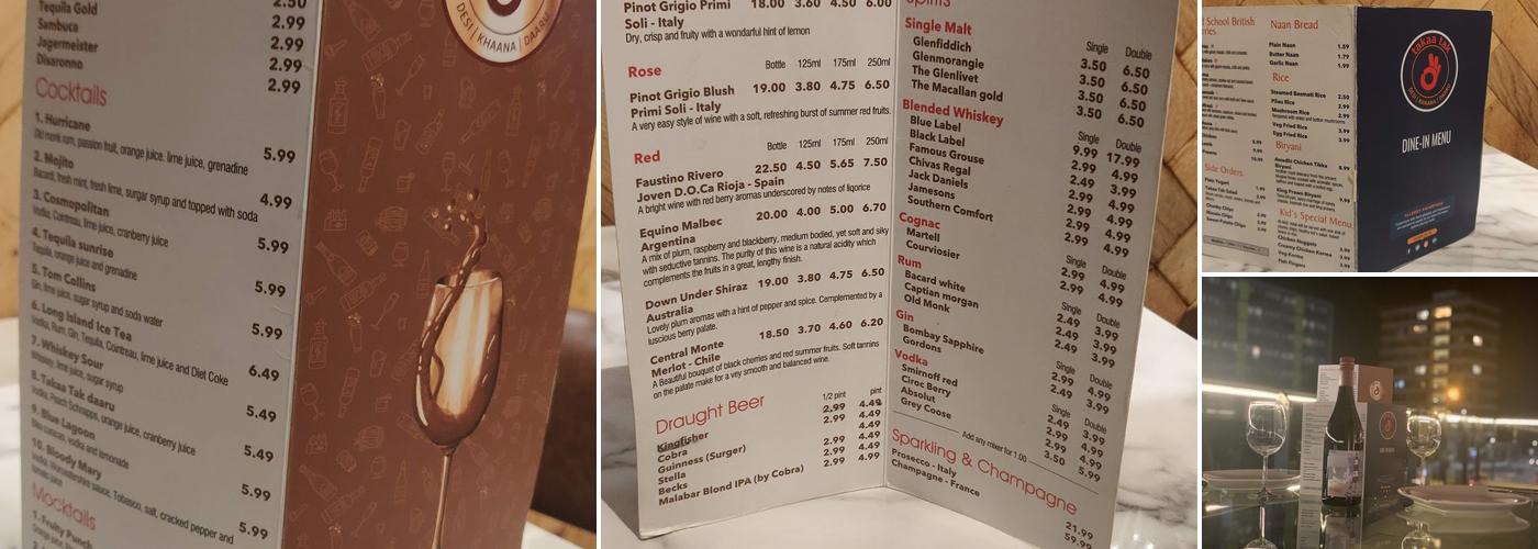 takaa tak, Hayes Menu