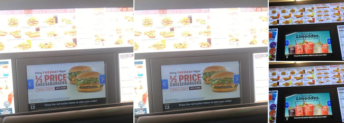 Sonic Drive-In Menu
