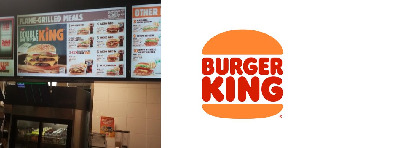 Burger King Menu