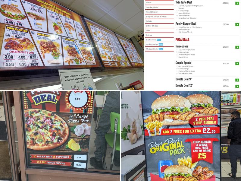 King's Peri Peri Menu