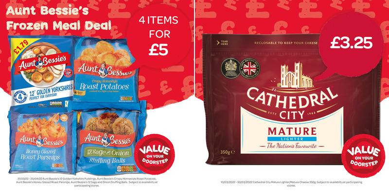 SPAR East Street Menu