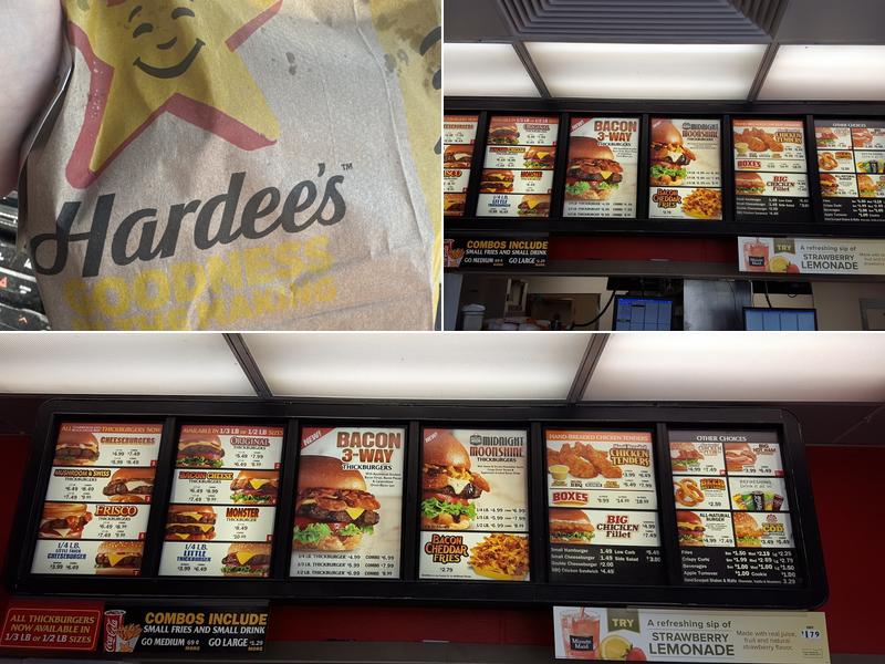 Hardee’s Menu
