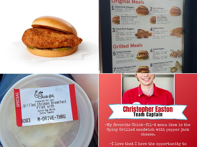 Chick-fil-A Menu