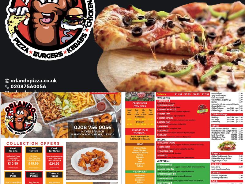 Orlando Pizza Menu