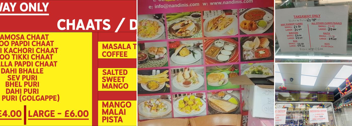 Nandini's Menu
