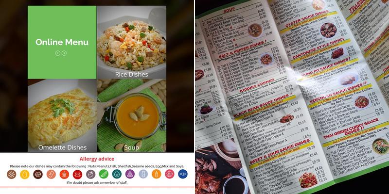 KING'S WEI KITCHEN Menu