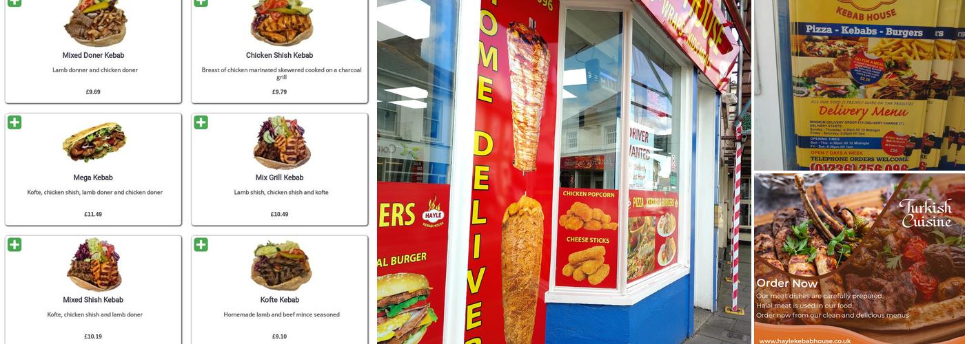 Hayle Kebab House Menu