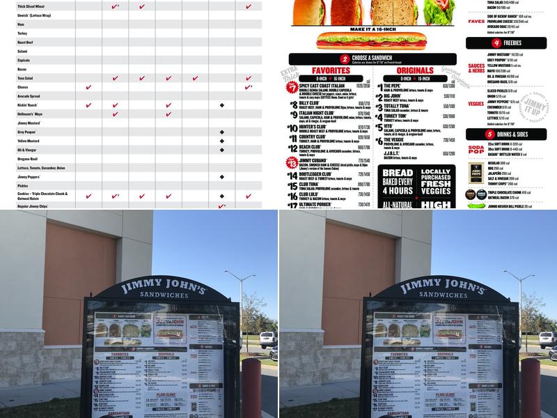 Jimmy John's Menu
