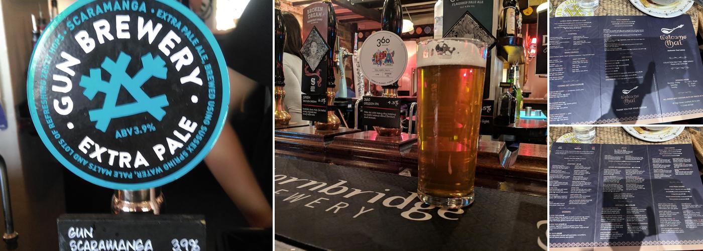 The Stand Up Inn - Indigo Pub Company Menu