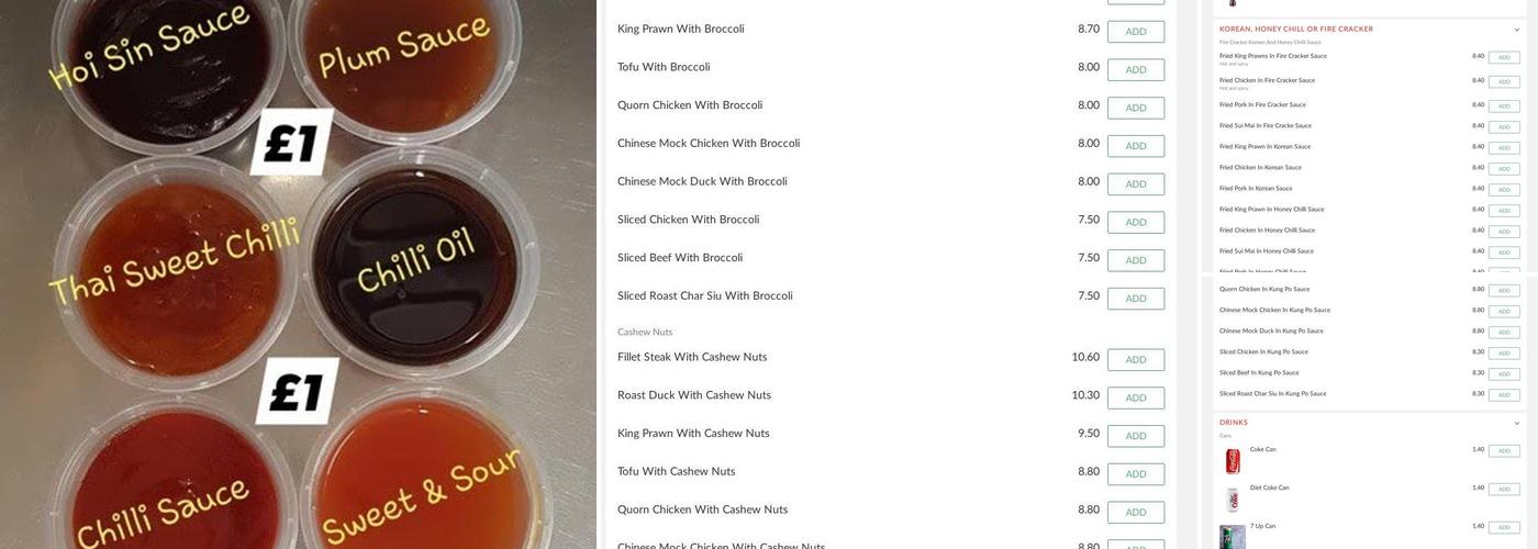 Wok Ever Hazel Grove Menu