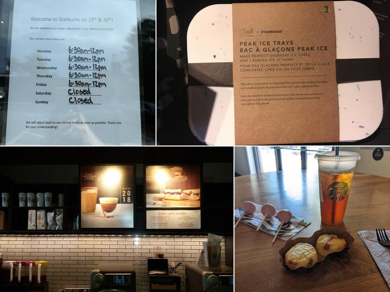 Starbucks Menu