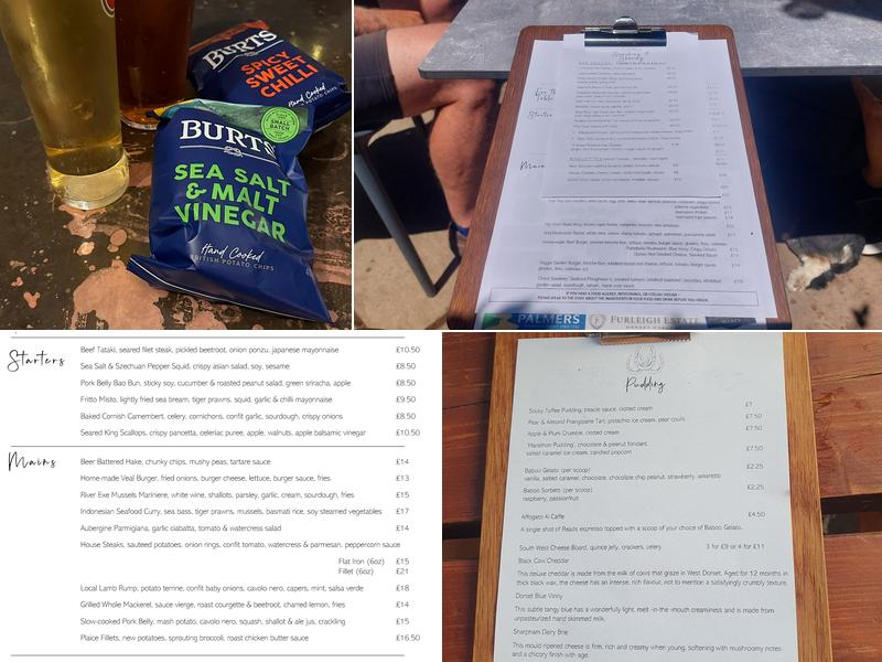 The Three Horseshoes Menu