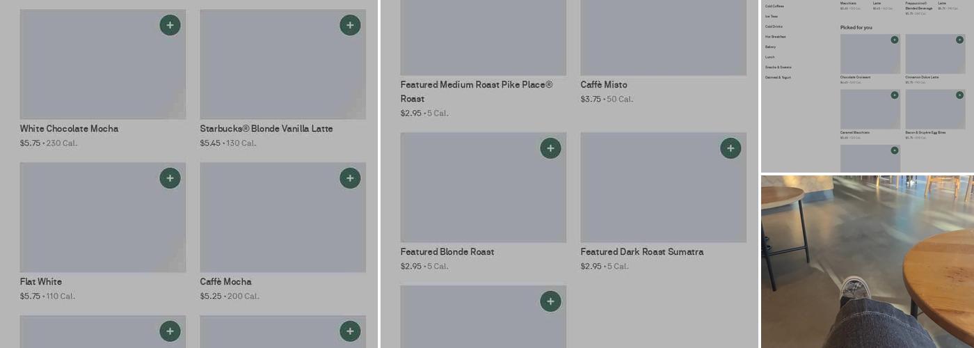 Starbucks Menu