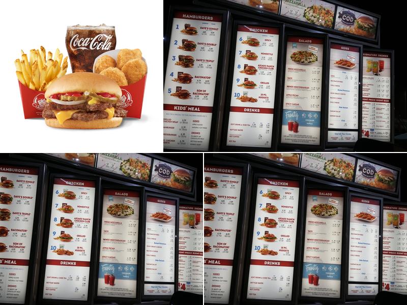 Wendy's Menu