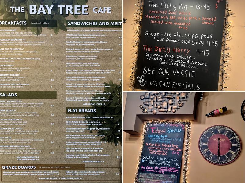 The Baytree Menu