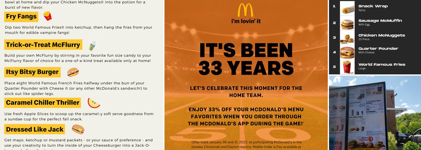 McDonald's Menu