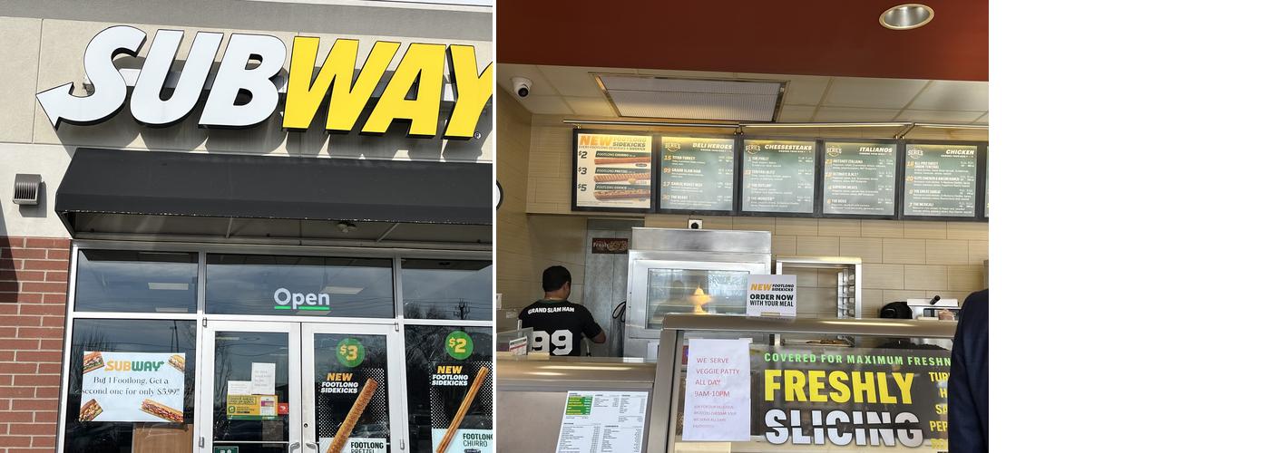 Subway Menu