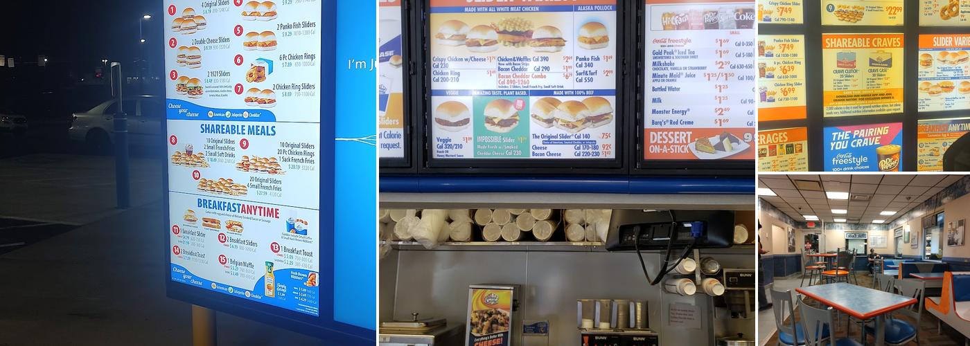White Castle Menu
