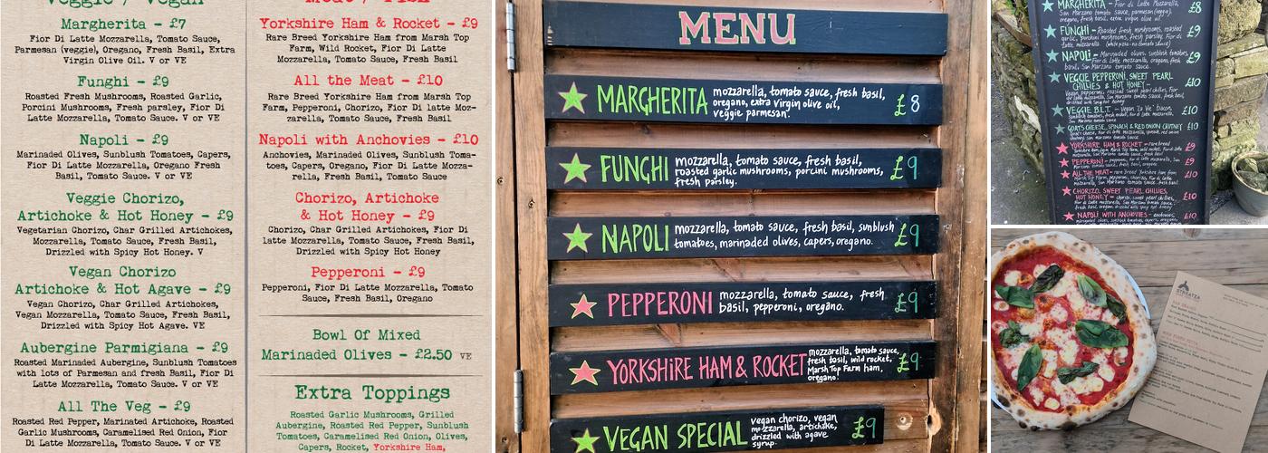 The People's Pizzeria Menu