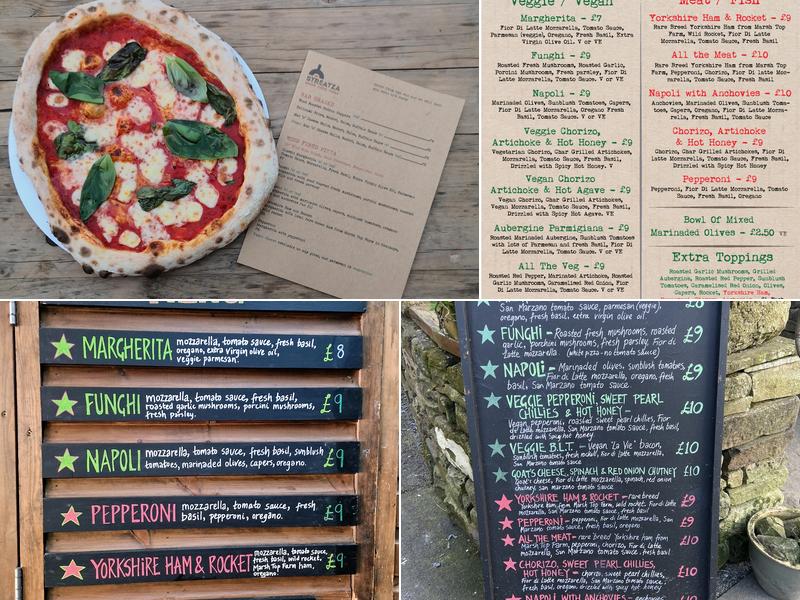 The People's Pizzeria Menu