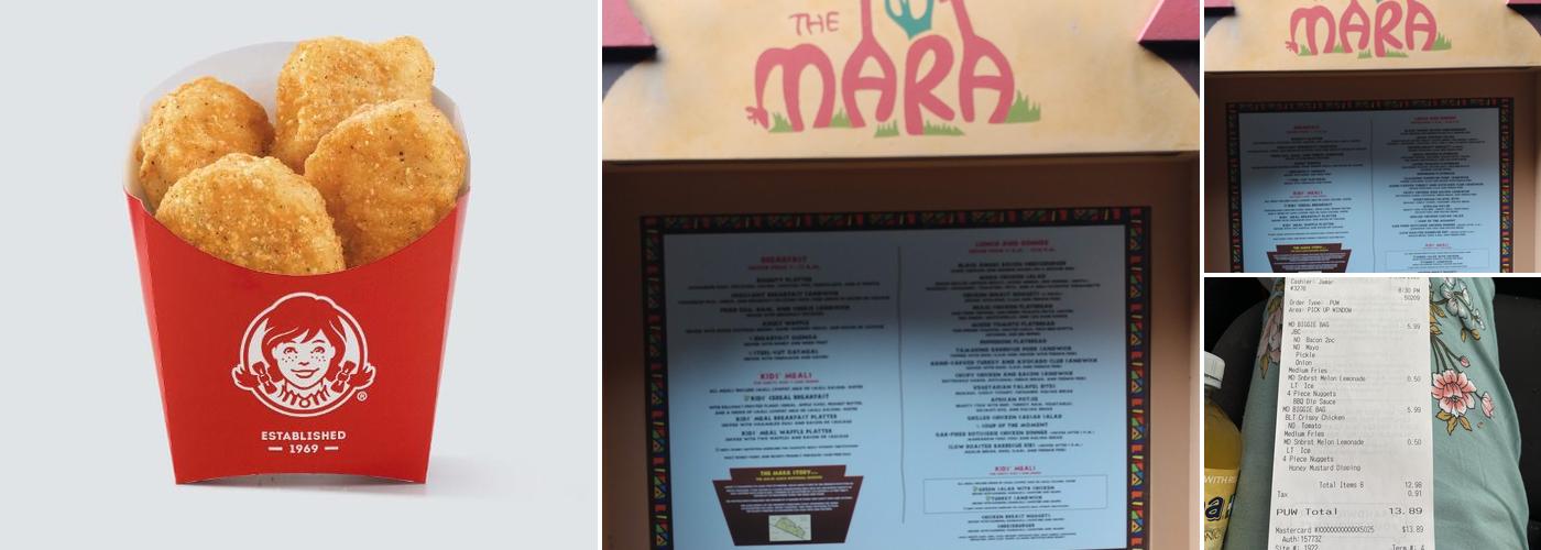 Wendy's Menu