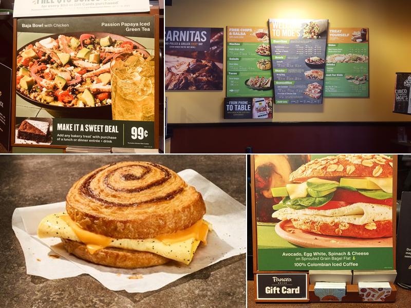 Panera Bread Menu