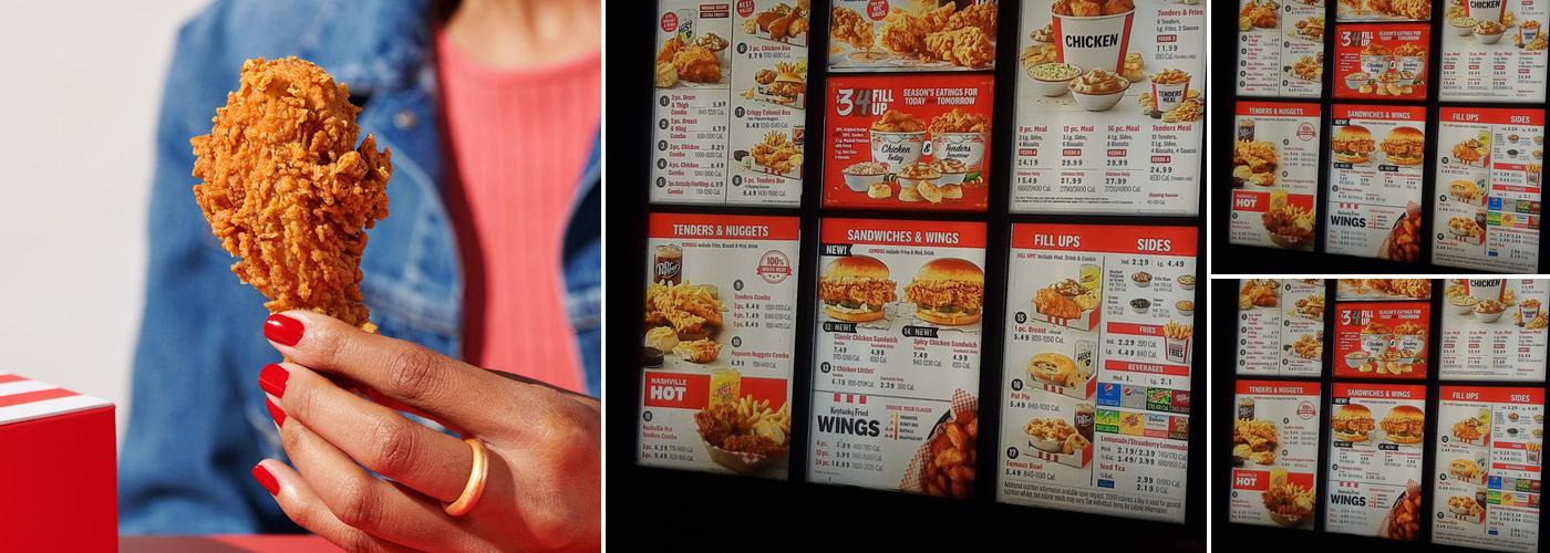 KFC Menu