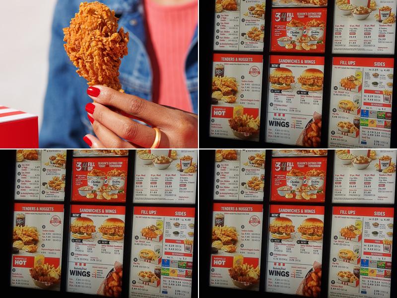 KFC Menu