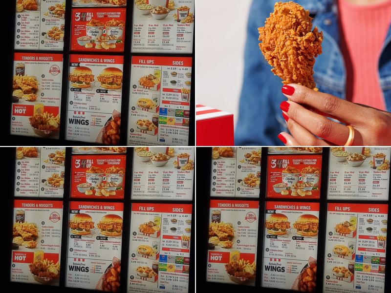 KFC Menu
