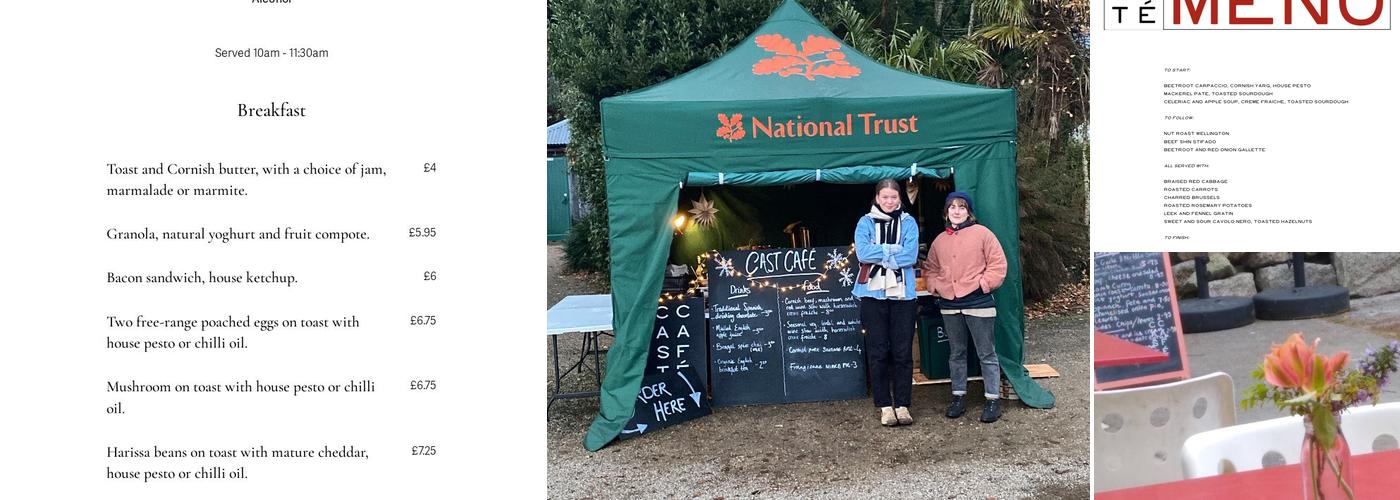 CAST Café Menu