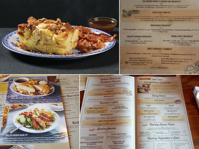 Cracker Barrel Old Country Store Menu