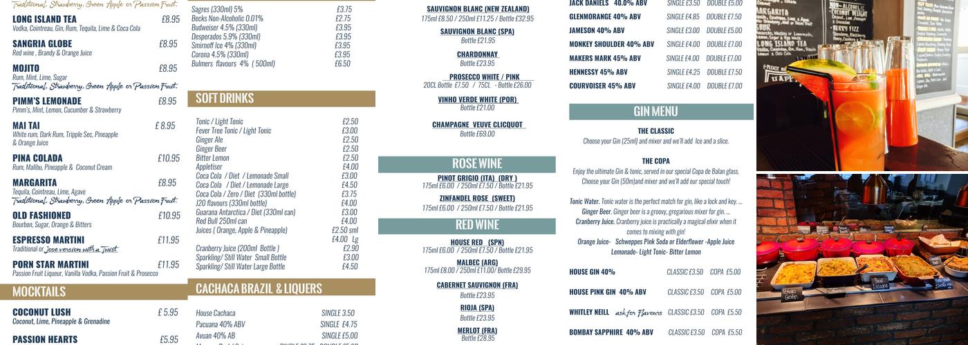 Rodizio Villas Brazil Hemel Hempstead Menu