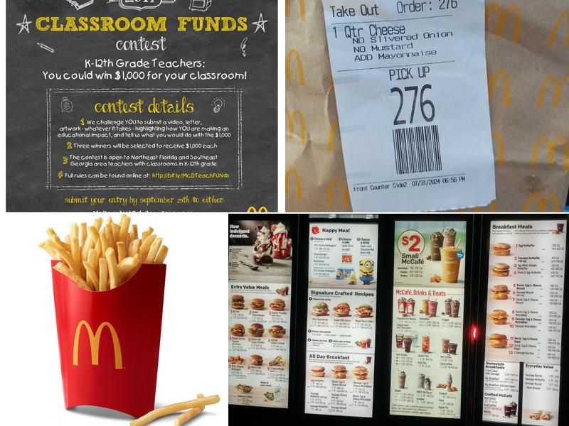 McDonald's Menu