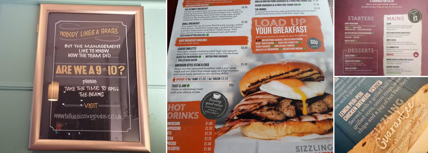 The Top Of The World Menu