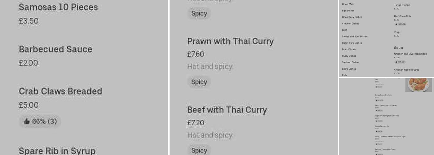 Choy Fu Fish and Chip Bar Menu