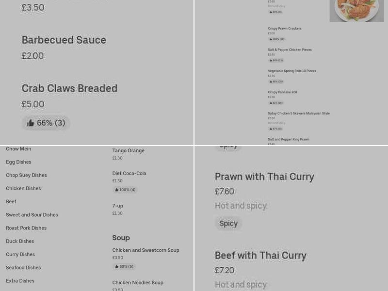 Choy Fu Fish and Chip Bar Menu