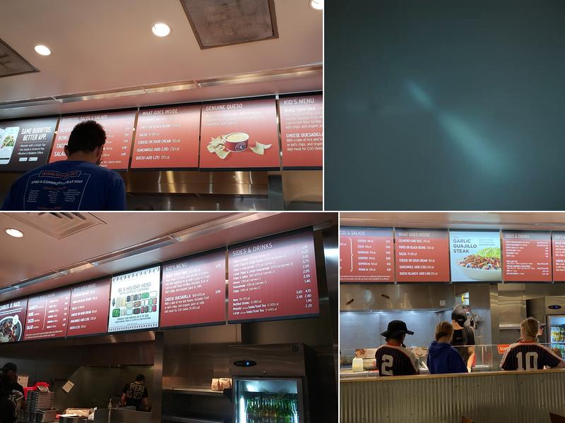 Chipotle Mexican Grill Menu