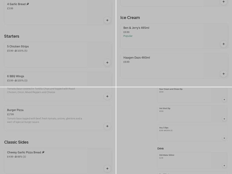 Pizza Go Go Hemel Hempstead Menu