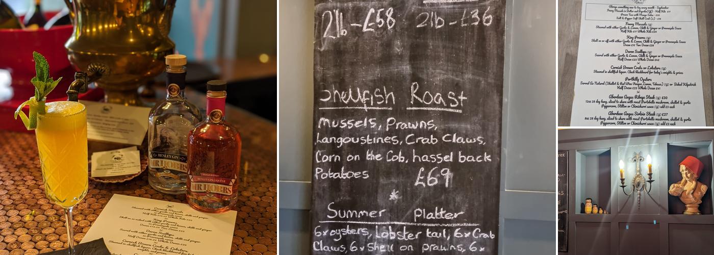 Shellfish Cow Restaurant & Bar Menu